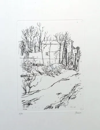 Acquaforte Biasion - Paesaggio