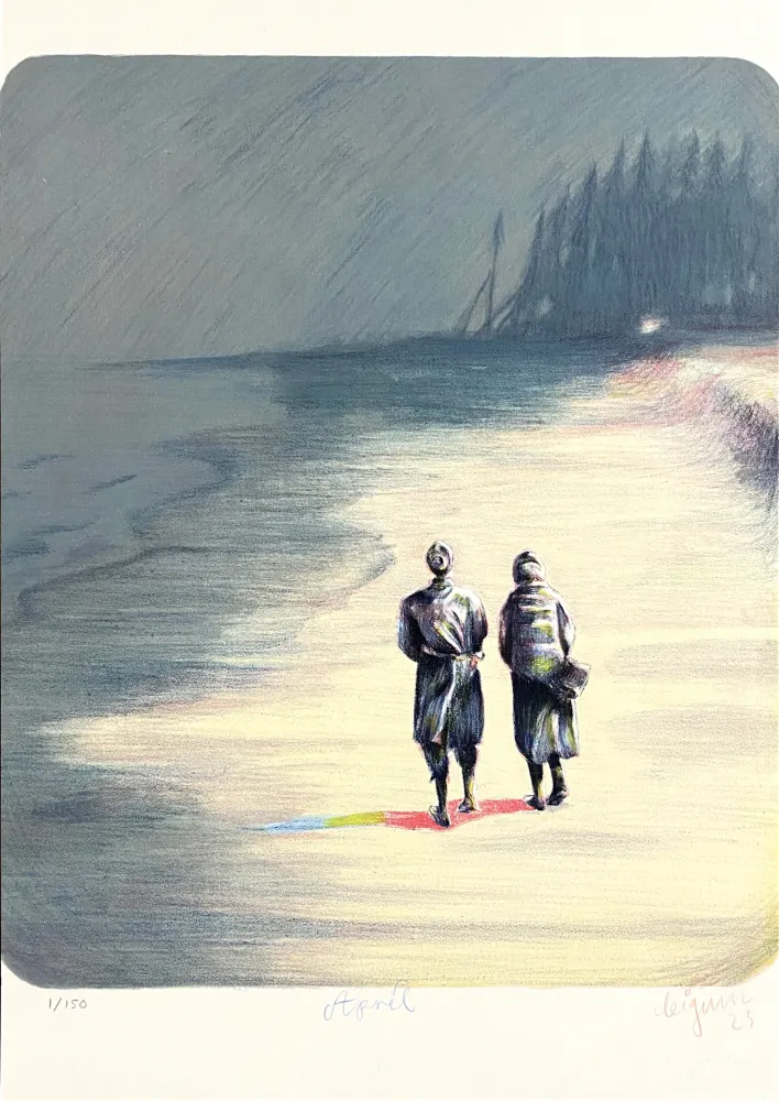 Litografia Bigum - April