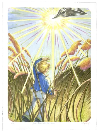 Litografia Bigum - New times all the time