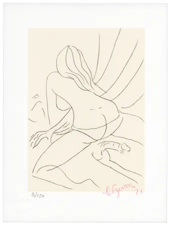 Litografia Bigum - Sans titre