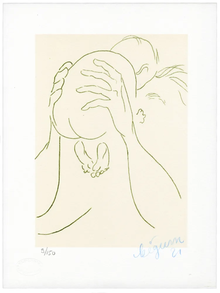 Litografia Bigum - Sans titre