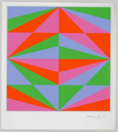 Collografia Bill - Geometric Composition