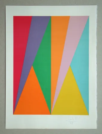 Litografia Bill - Konkrete Komposition