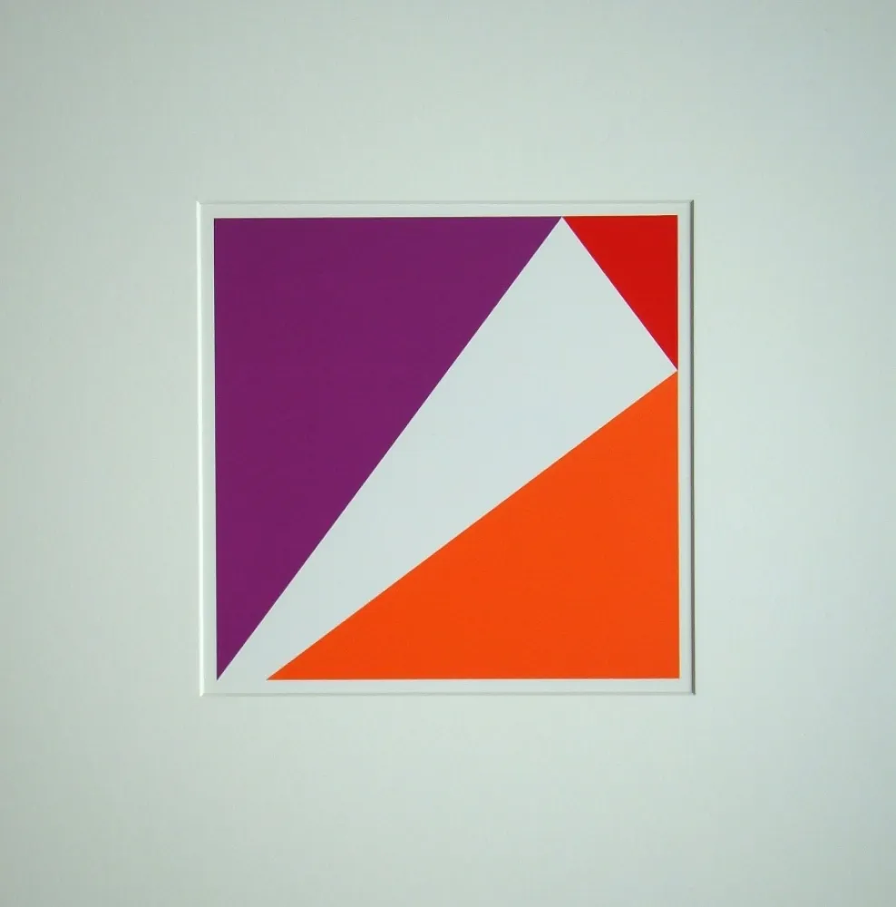 Serigrafia Bill - Konstruktion mit drei pythagoräischen Dreiecken