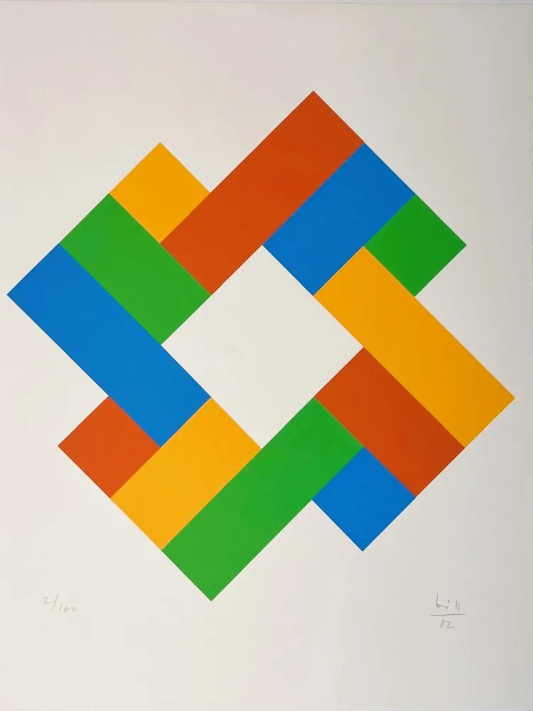 Litografia Bill - Sans titre 