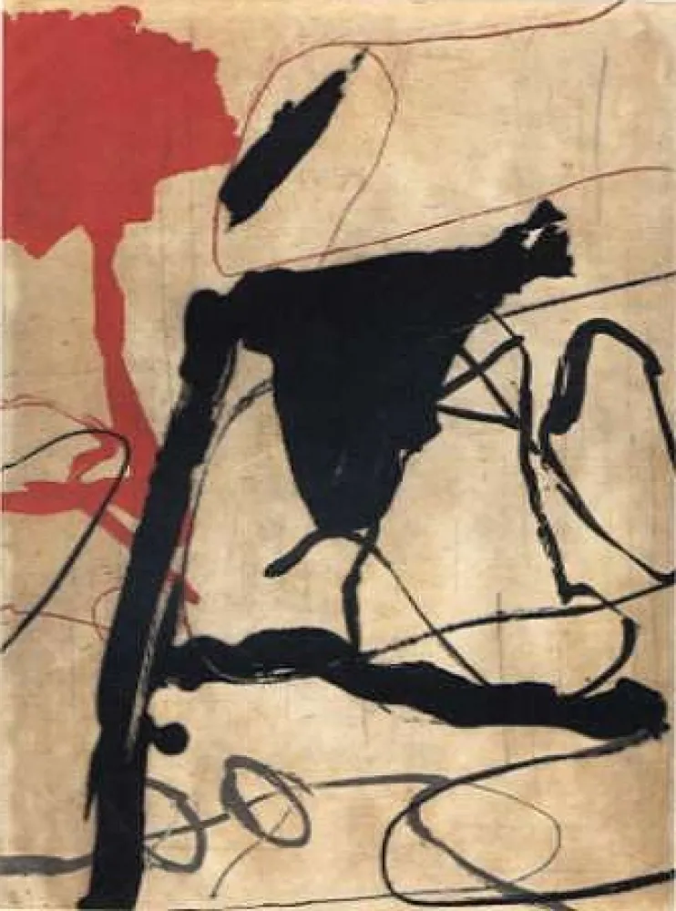 Incisione Bird - Coming back for my wings