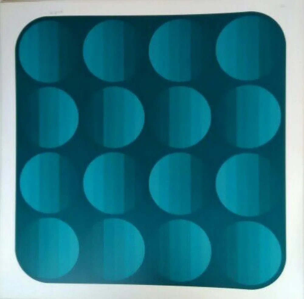 Litografia Bird - Tribute to Vasarely 4