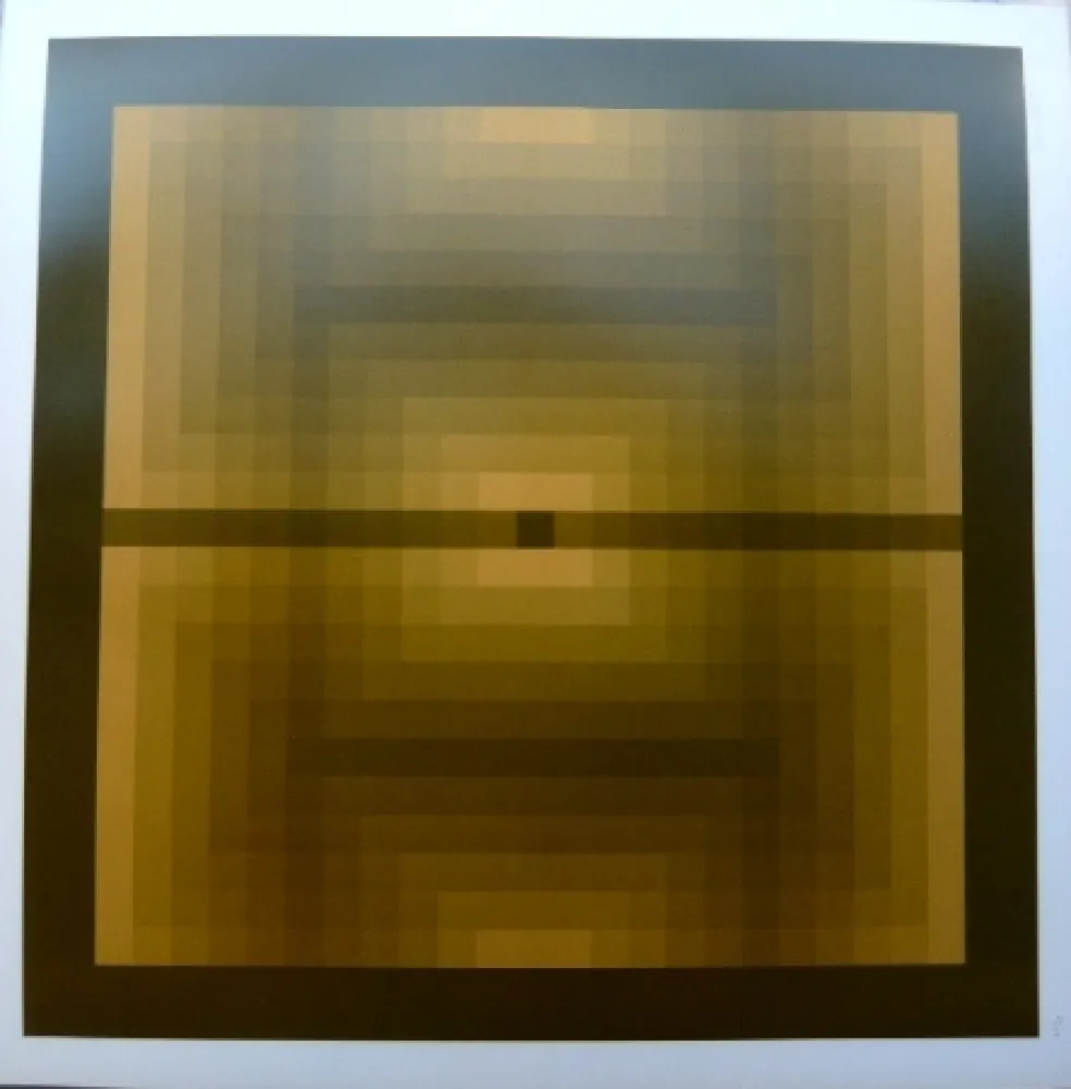 Litografia Bird - Tribute to Vasarely 5