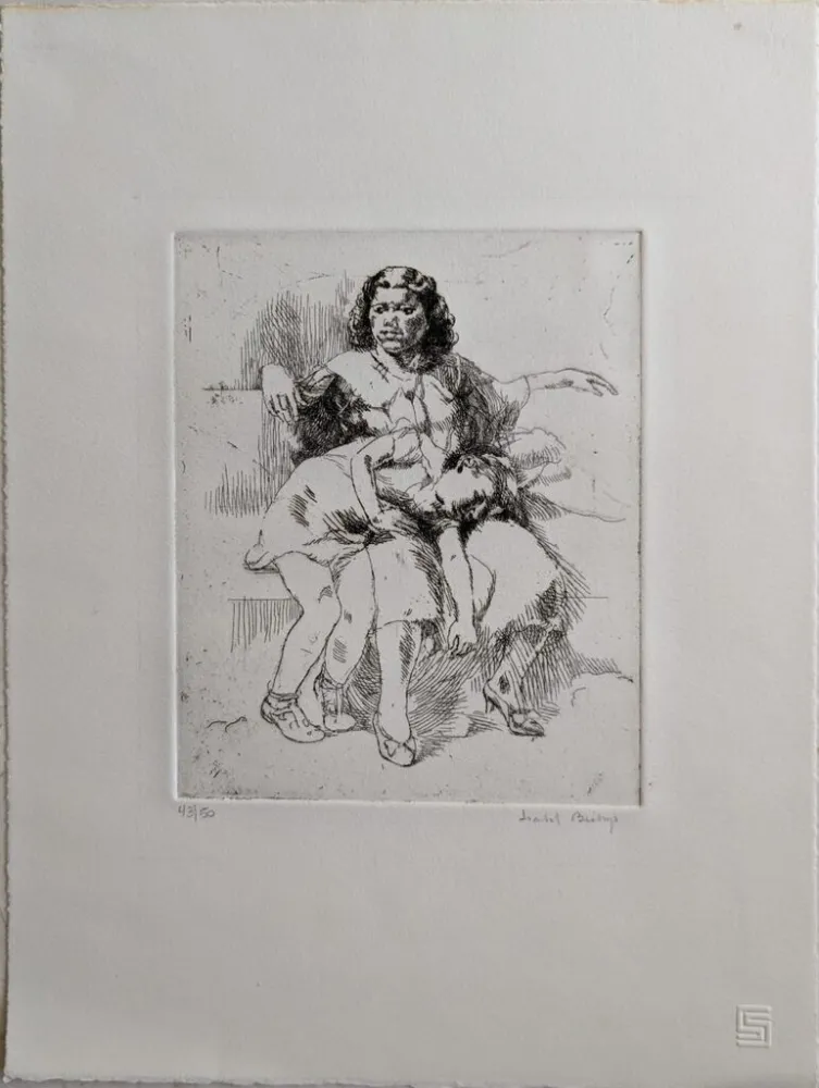 Incisione Bishop - Delayed Departure