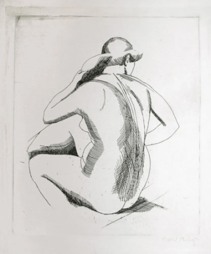 Incisione Bishop - Isabel Bishop.  Eight Etchings, 1925-1931.