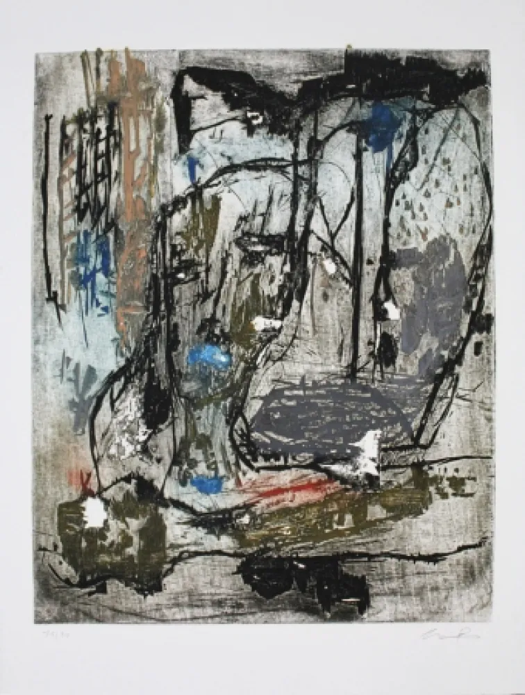 Acquaforte E Acquatinta Bissière - Reveil à l'aube / Dawn Awakening