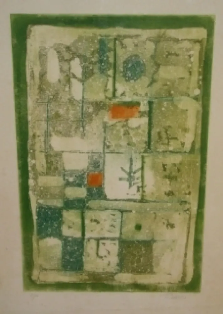 Acquaforte E Acquatinta Bissiere - Sans titre