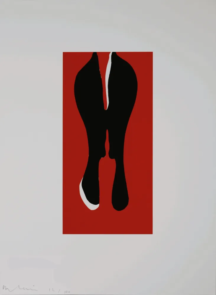 Litografia Blais - Composition, 1995 - Hand-signed!