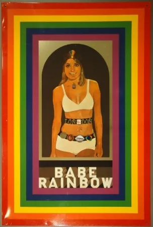 Serigrafia Blake - Babe Rainbow