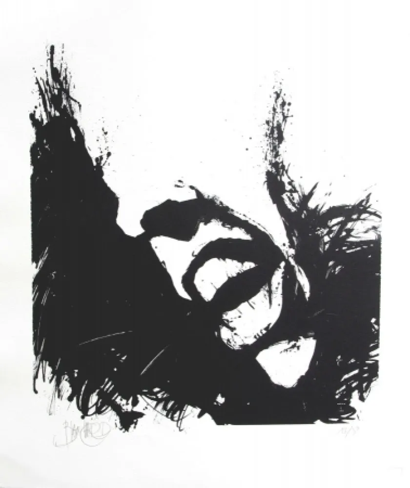 Litografia Blanchard - Hommage à Brel