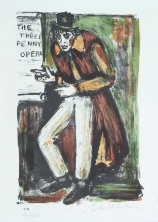 Litografia Blatas - 	L'Opera Des Gueux, The Beggers Opera Plate VIII