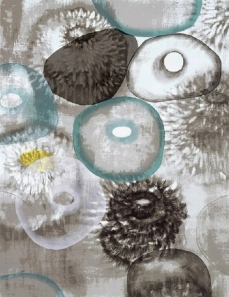 Serigrafia Bleckner - Happiness For Instance II