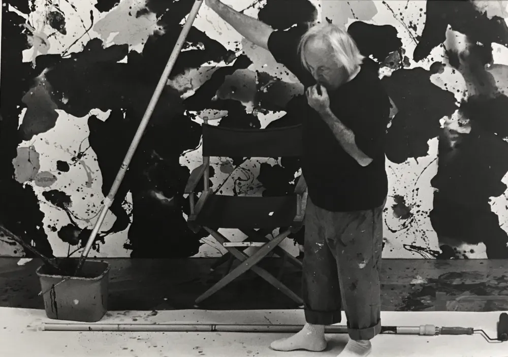 Fotografie Blum - Sam Francis in his studio