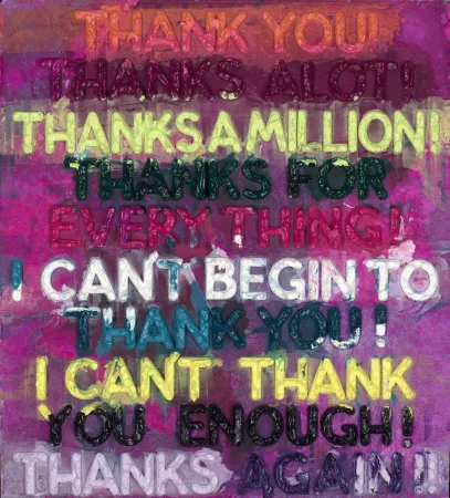 Monotipo Bochner - Thank You