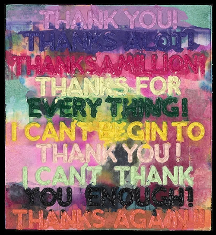 Monotipo Bochner - Thank You