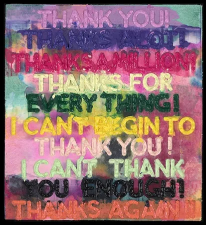 Monotipo Bochner - Thank You