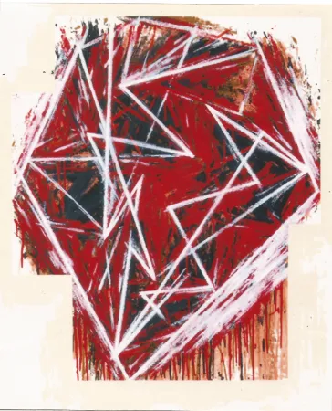 Serigrafia Bochner - Untitled