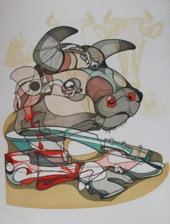 Litografia Bodini - Senza titolo