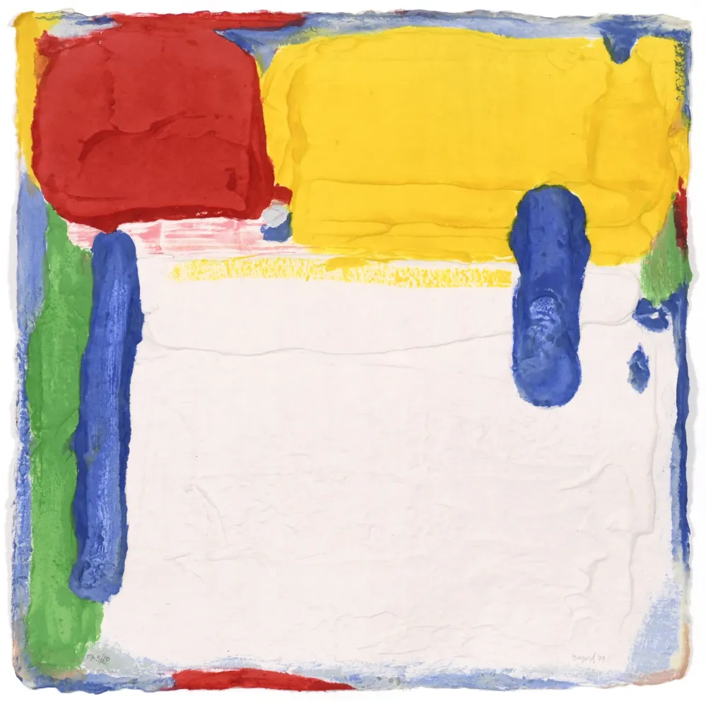 Incisione Bogart - Untitled (Rouge, jaune, bleu, vert) 