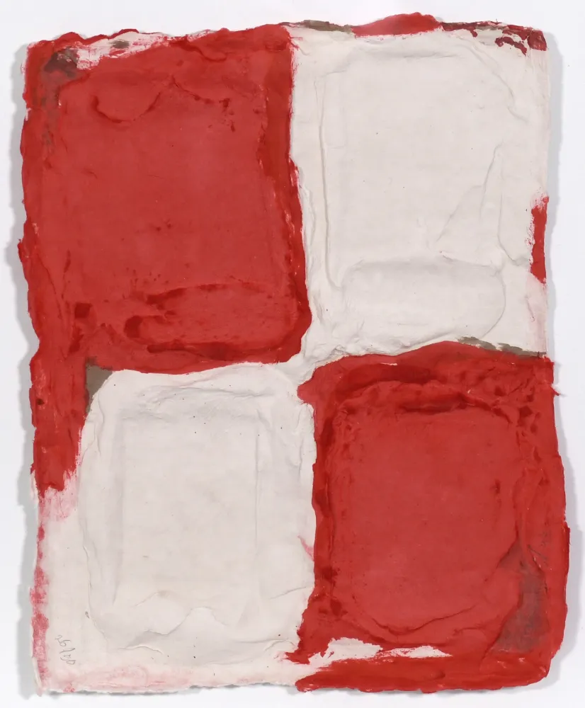 Incisione Bogart - Untitled (white - red)