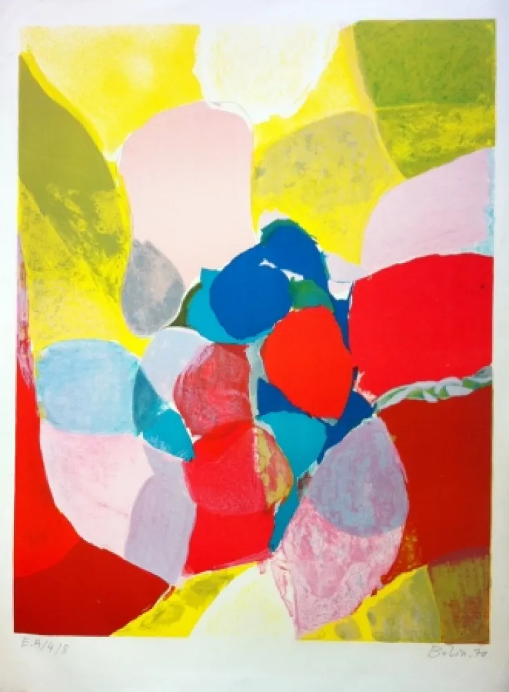 Litografia Bolin - Composition 3