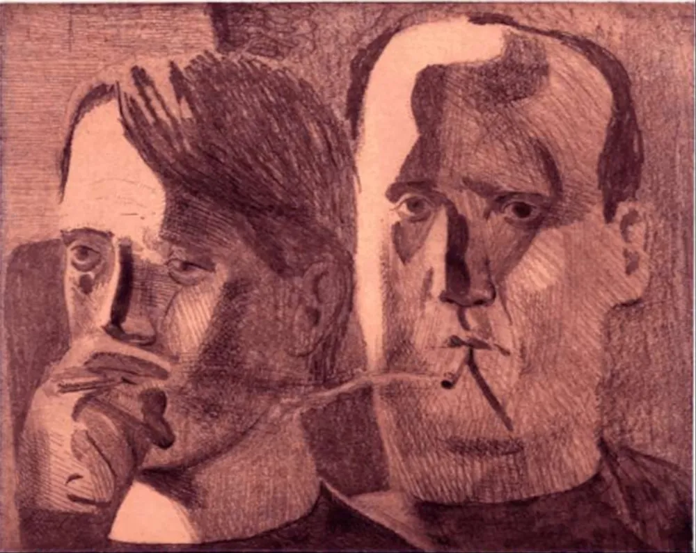 Incisione Bollinger - Untitled (Shared Silence)