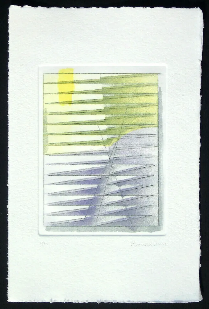 Acquaforte E Acquatinta Bonalumi - Senza titolo