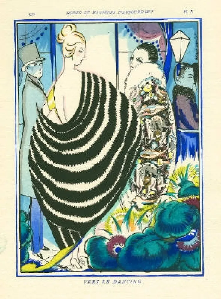 Libro Illustrato Bonfils - MODES ET MANIÈRES D'AUJOURD' HUI. Neuvième Année. 1920‎