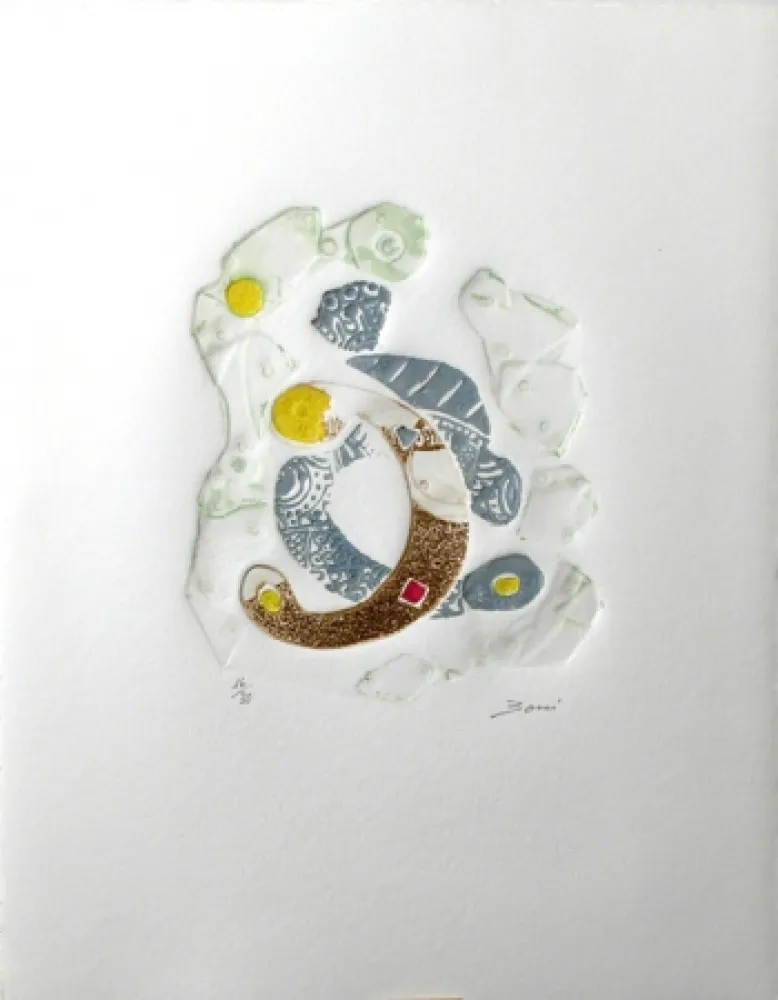 Incisione Boni - Le regard le plus large