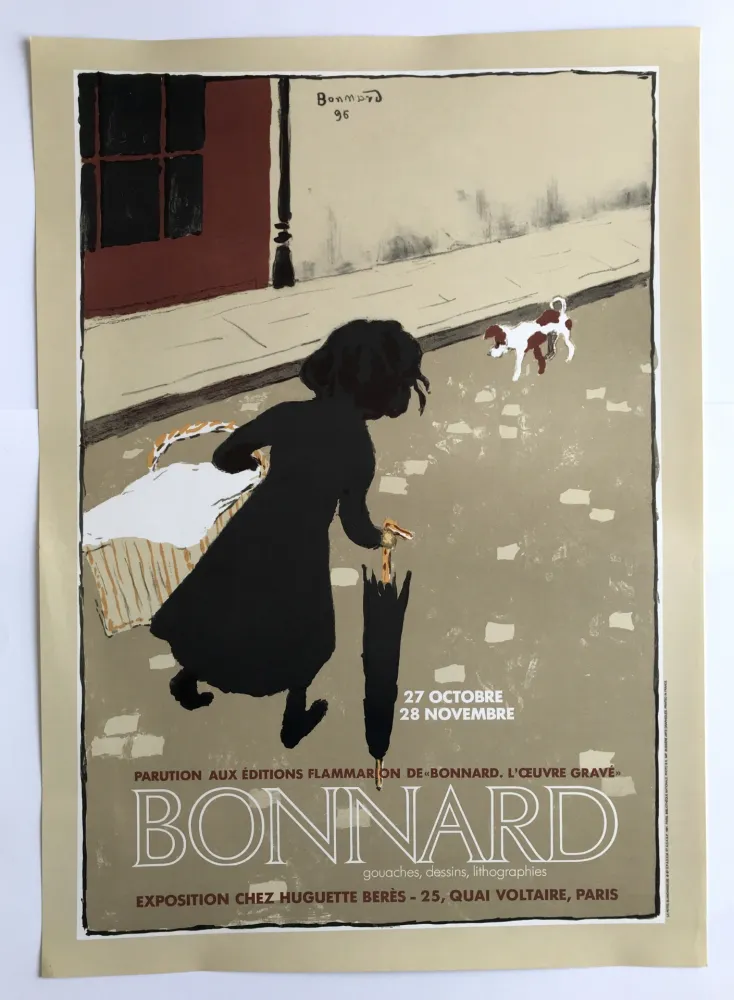 Manifesti Bonnard - Galerie Huguette Berès