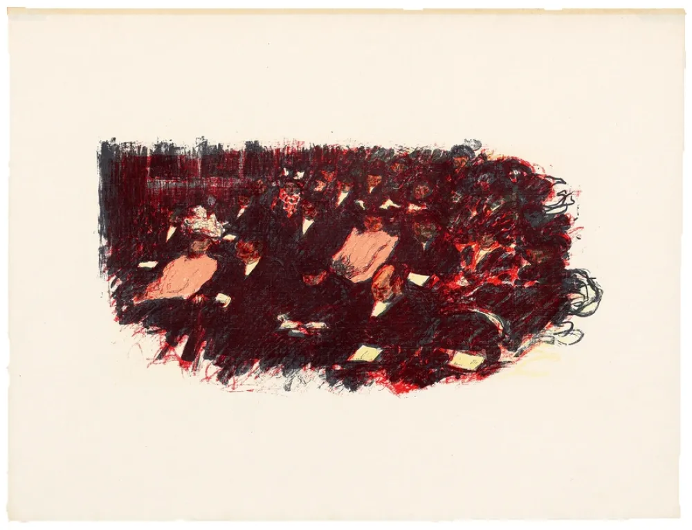 Litografia Bonnard - Quelques aspects de la vie de Paris 7