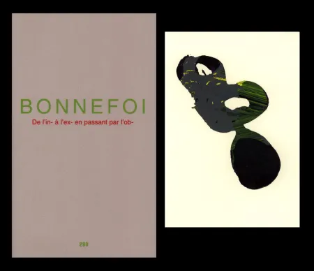 Libro Illustrato Bonnefoi - L'Art en écrit  