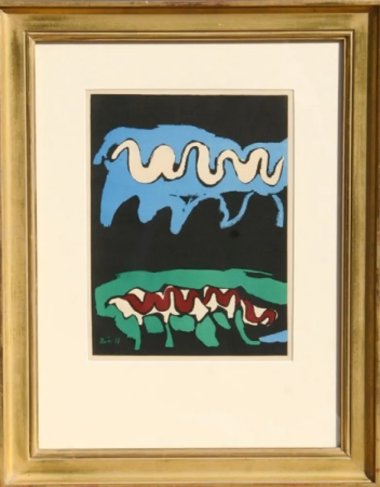 Litografia Bores - Earth from Verve Magazine, Vol. 1 