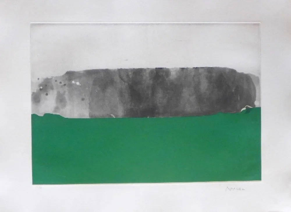 Incisione Borrell Palazón - Paisatge 1