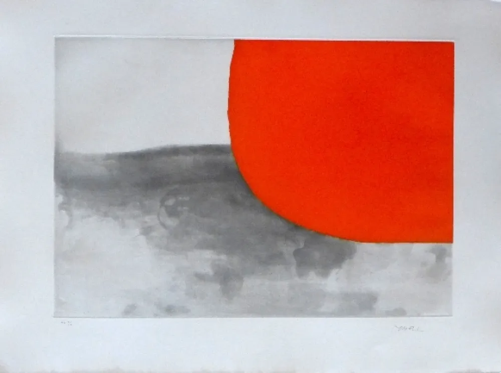 Incisione Borrell Palazón - Paisatge 2