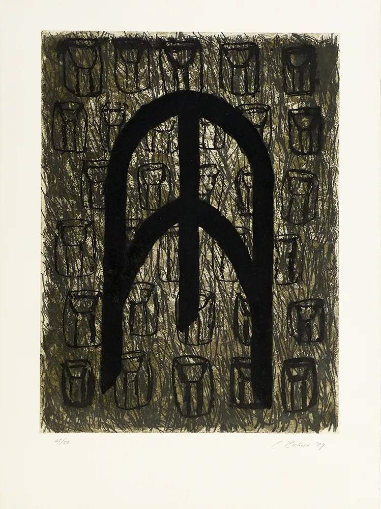 Incisione Boshier - Contained Though I. Formation