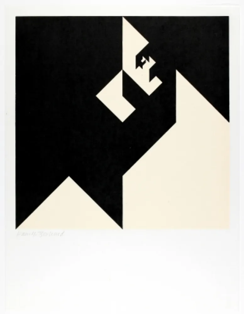 Incisione Su Legno Bosshard - Variation 10