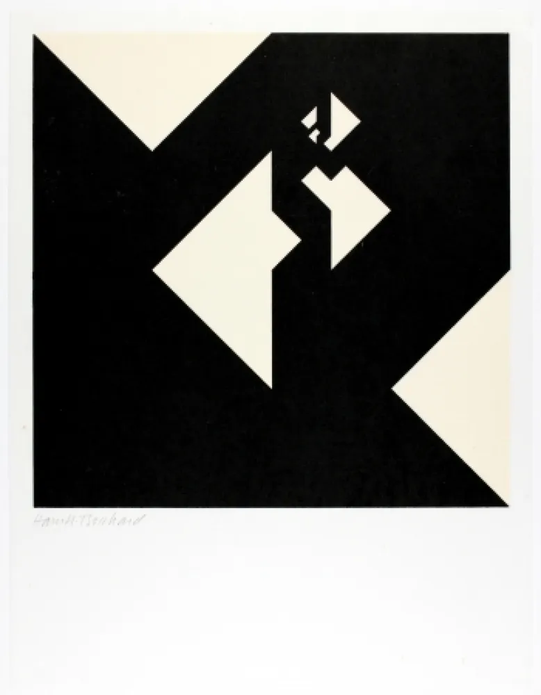 Incisione Su Legno Bosshard - Variation 12