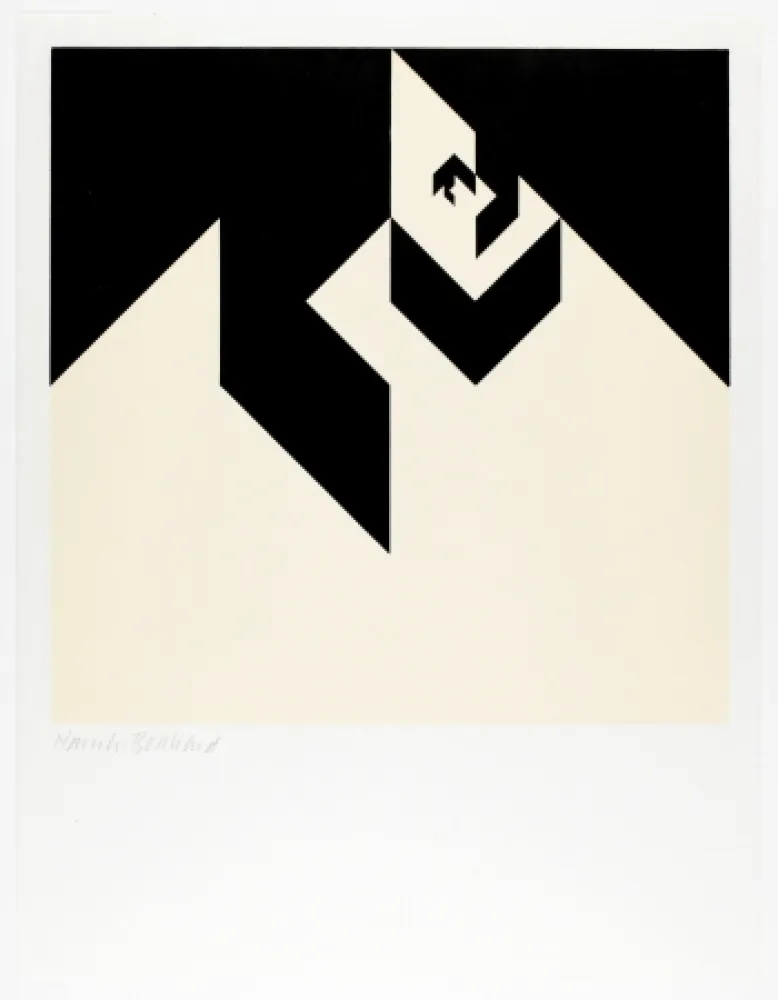 Incisione Su Legno Bosshard - Variation 6