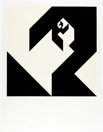 Incisione Su Legno Bosshard - Variation 7