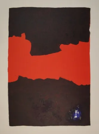 Litografia Bott - Composition (Paysage suspendu)