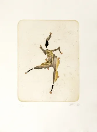 Acquatinta Botti  - L'africaine