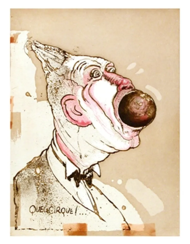 Acquaforte E Acquatinta Botti  - Quel cirque !