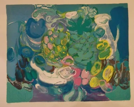 Litografia Bourdouxhe - L'ananas