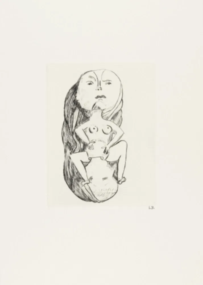 Incisione Bourgeois - Autobiographical Series 9